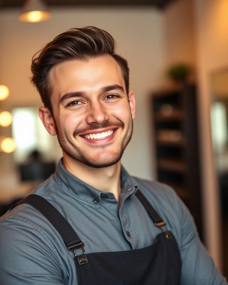 Marco Reyes, Master Stylist at Willow & Sage Salon